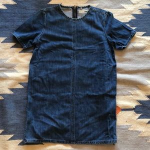 Blue denim Topshop dress